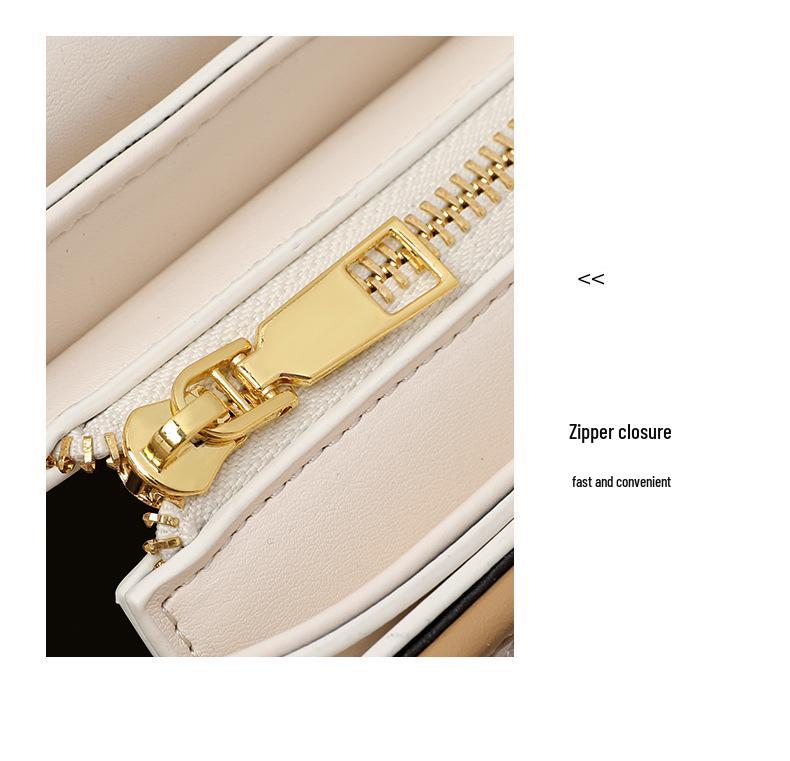 Spring 2025 Fashion: Women's Versatile Diamond Pattern Chain Crossbody Bag