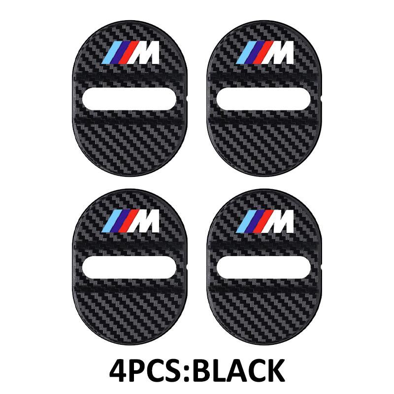BROB8 Car Latch Stop Anti Rust Waterproof Door Lock Key Buckle Panel For BMW Performance M E87 E30 E46 E28 F35 G20 E93 F20 X3 X