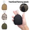 Pochete Impermeável Tecido Oxford Portátil Porta-Moedas Chaveiro Carteira Estojo para Fone de Ouvido Estampa Camuflada Armazenamento Bolsa de Cintura