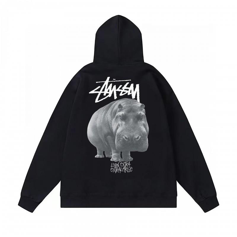 Mens Oversized Hooded Sweatshirt With Bold Letter Print Cotton Blend Loose Fit Daily Wear