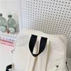Schoolbag Large Capacity Simple School Bag Women's 1011 New Trendy Fashion Couple Casual Versatile Backpack Commuter Travel Backpack