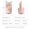 Water Spray Mist Two-in-one Fan Electric Usb Rechargeable Portable Mini Fan Charging Air Humidifier Fans For Office Bedroom