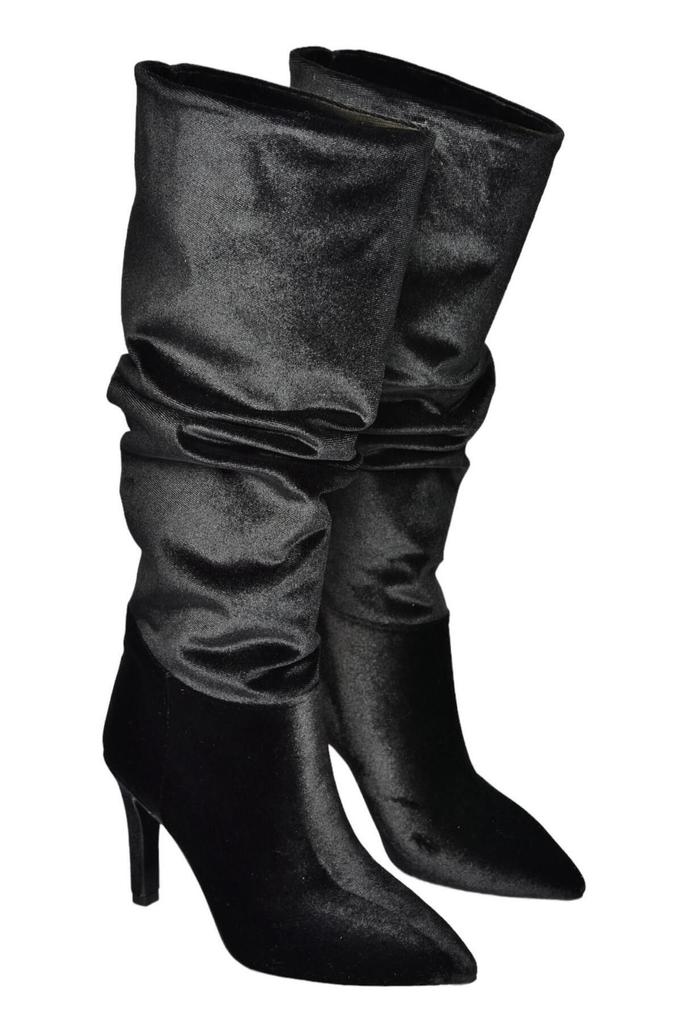 Women Modern Stylish Fashion Boots Boots Faux Leather Suede Skin Suede Thin Heel Boots