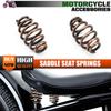 3" Solo Seat Springs Barrel Coiled Fit for Harley Chopper Custom Bronzen Softai