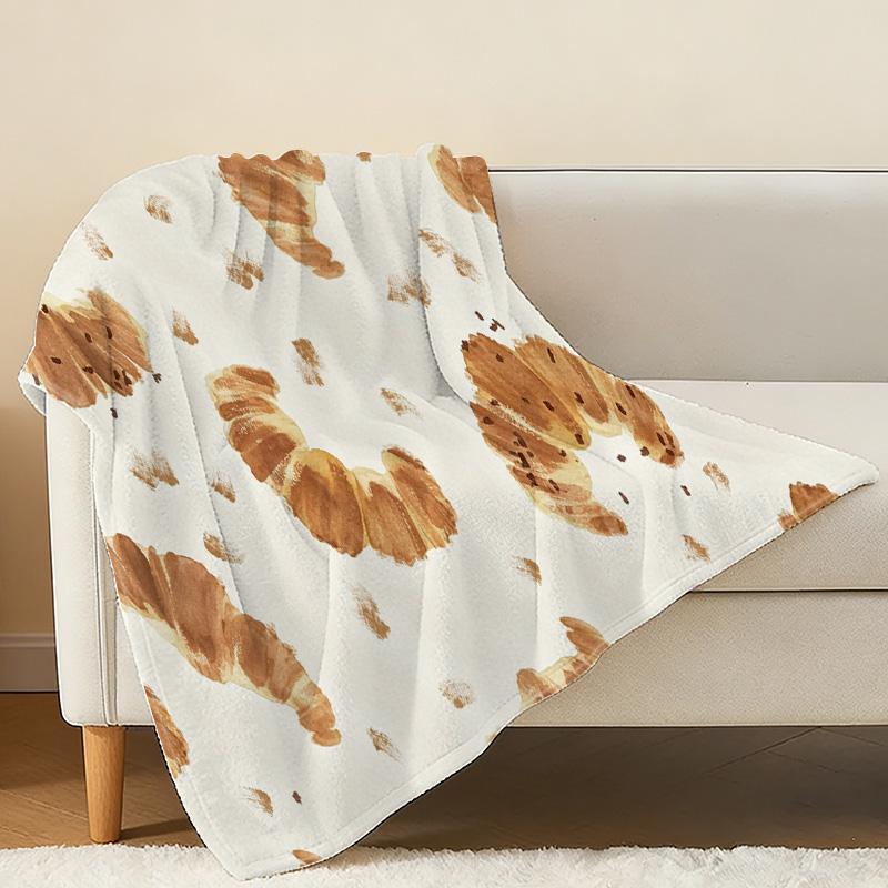 Flannel Blanket: Lightweight, Soft & Skin-friendly Cozy Warm Throw – Home Decor for Halloween, Christmas, Comfortable