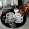 29 Style New Fender Retro Guitar Instruments Music Round Carpet Rug for Bedroom Living Room Sofa Decoration,pet Decor Floor Mat