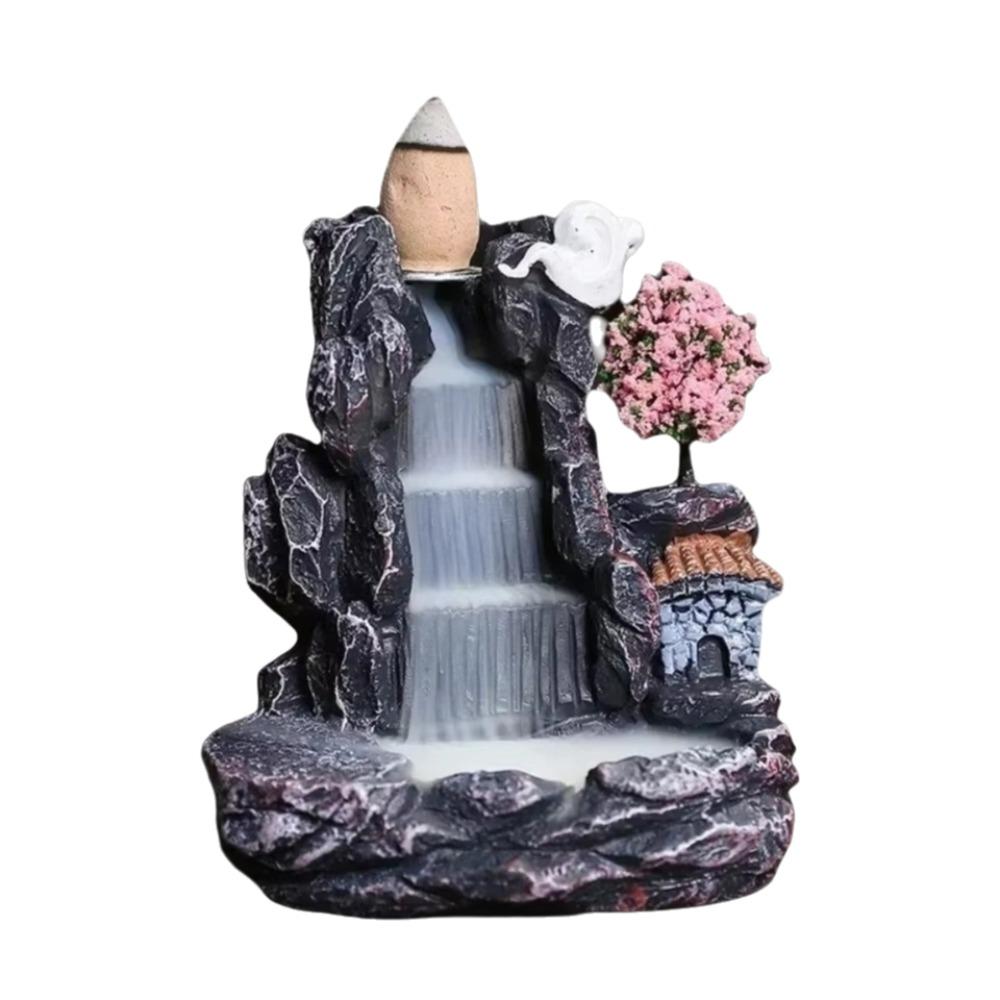 Rockery Recirculating Aromatherapy Container Aromatherapy Resin Aromatherapy Burner Droplet-shaped Incense Burner Home Use