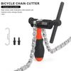 RIDERACE Odstraňovač kolíků řetězu na kolo MTB Nástroj na opravu rozdělovače řetězu pro silniční cyklistiku