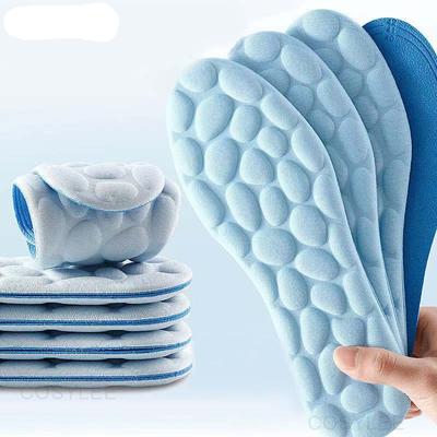 Solette in memory foam per massaggio per scarpe Suola cuscino traspirante Solette sportive da corsa per piedi Solette ortopediche