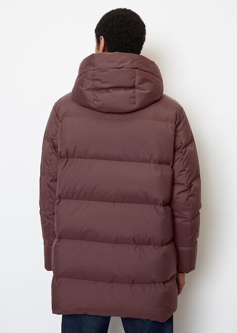 Winter Jacket Marc O'Polo Hooded Down Jacket Regular (329096070136) Twilight