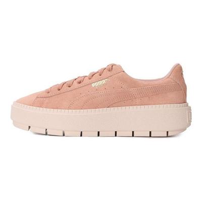Plattform-Sneaker für Damen, Pfirsich-Beige-Perlmutt, Rosa 365830-05