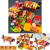 Colorful Barbecue Pretend Play Food Kids Toy Set For Imaginative Kitchen Fun