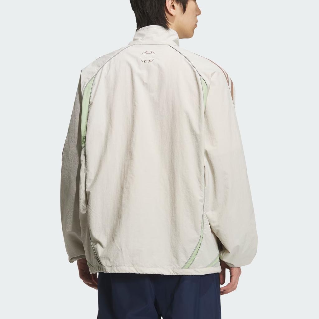 Adidas Ss25 Teamgeist Stand Collar Loose Fit Long Sleeve Jacket Men Jacket KE5846