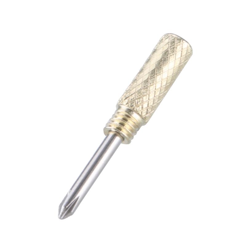 6 In 1 Multifunction Hammers Screwdriver Set Copper Steel Gold Hammers Hand Tool Kit for Watchmaker Jewelers Eating