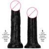 Extra Large  Thick  and Long Black Giant Simulation Dildo  Stallion  Anti Anal Blockage  Fist Sex