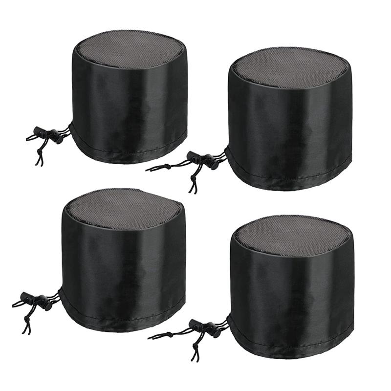 T02C!4 Pack Grow Tent Vent Covers 6 Inch Duct Filter Vent Covers Grow Tent Ventilation Accessories