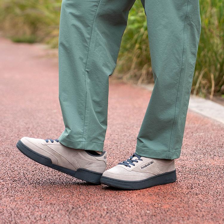 Reebok Club C 85 W+ Retro Casual Comfortable Versatile Thick Sole Wear-Resistant Increased Height Low-Top Skate Shoes Unisex Sneaker 24FRC901U0GK1
