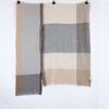 Babaghuri [Good Condition] 24AW J0544ESF60 M 2WAY Wool Scarf stole Grey/Beige MulticolorUsed