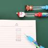 48Pcs Christmas Sand Four-color Ballpoint Pen Multicolor Pens 4 in1 Kawaii Animal Party Ballpoint Pens for Birthdays Parties Cute Gifts 0.7mm