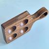 Wooden Eggs Storage Tray with Handle For Refrigerator Countertops Kitchen Organizers Multipurpose Container Eggs Carriers