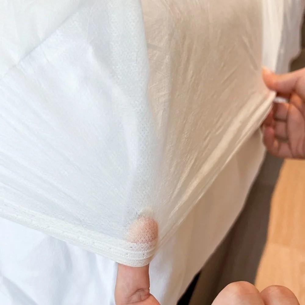 Convenient Non-Woven Disposable Fitted Sheet Non Slip Sanitary Disposable Bedding Set Elastic Bands Bedding Set Hotel