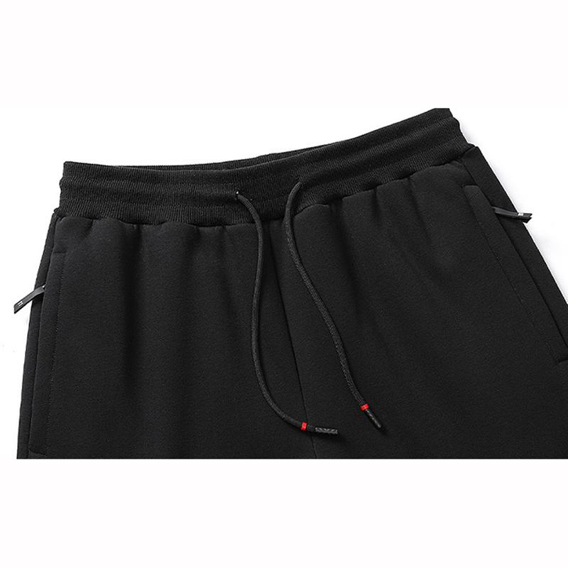 Zimní tepláková souprava Pánská ležérní sada Streetwear Joggers Mikiny s kapucí Fleecové kalhoty Sady Pánské sportovní soupravy Outfity