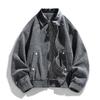 Men's Trendy Lapel Two-Piece Look Jacket - Versatile, Loose, and Warm for Spring and Autumn