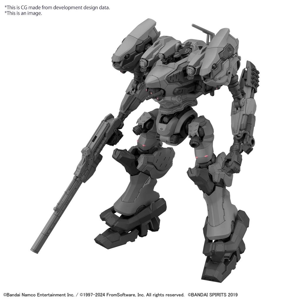 BANDAI SPIRITS 30MM ARMORED CORE VI FIRES OF RUBICON RaD ORBITER Plastic Model Kit CC-2000 Pre-colored