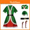 Weihnachtselfen Paar Outfit Cosplay Kostüm Weihnachten Kostümparty Rollenspiel