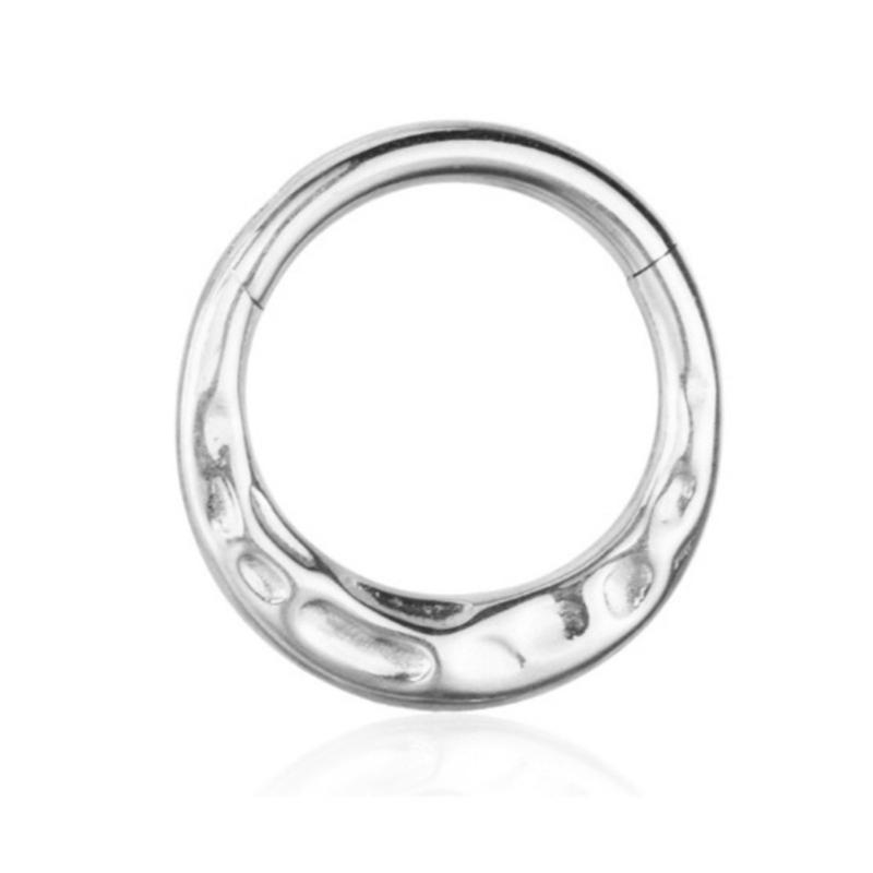 Easy To Wear Seamless Heart Nose Rings Piercing Nose Decors Comfortable Body Jewelry for Party and Daily Use