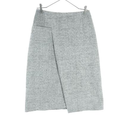 Beauty Products Allureville Made In Japan Midi Length Tight Skirt 2 Gray Women Used