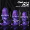 New Soft Silicone Masturbator  Shaped Dildo  Male And Female Anal Plug Adult Sex Toy
