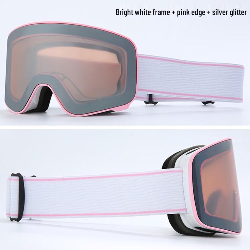 UOSU Adult Cylindrical OTG Ski Goggles