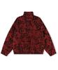 Yeseyesee Reversible Leopard Fleece Jacket Red