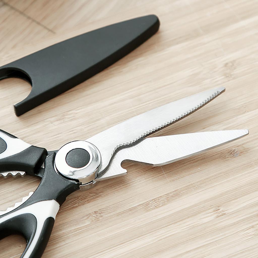 Kitchen Scissors Stainless Steel Heavy Duty Multifunctional Cooking Shears for Poultry Vegetables Nuts Bottle Shutters