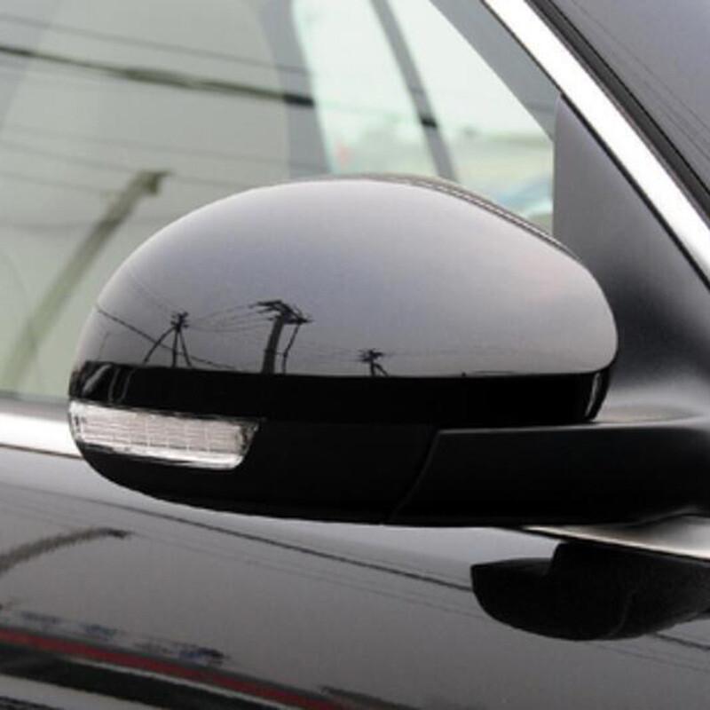 Right Black Mirror Cover Shell Cap Housing For 14-17 VW TIGUAN 10-17 Skoda Yeti