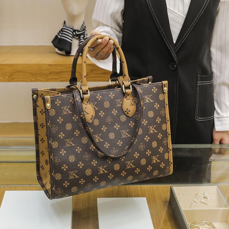Large Capacity Tote Bag Women PU