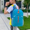 Zipper Lightweight Nylon Bag Large Capacity Foldable Backpack Casual   Sports