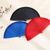 Traditional Wooden Hand Fan Classical Vintage Spanish Solid Color Folding Fan