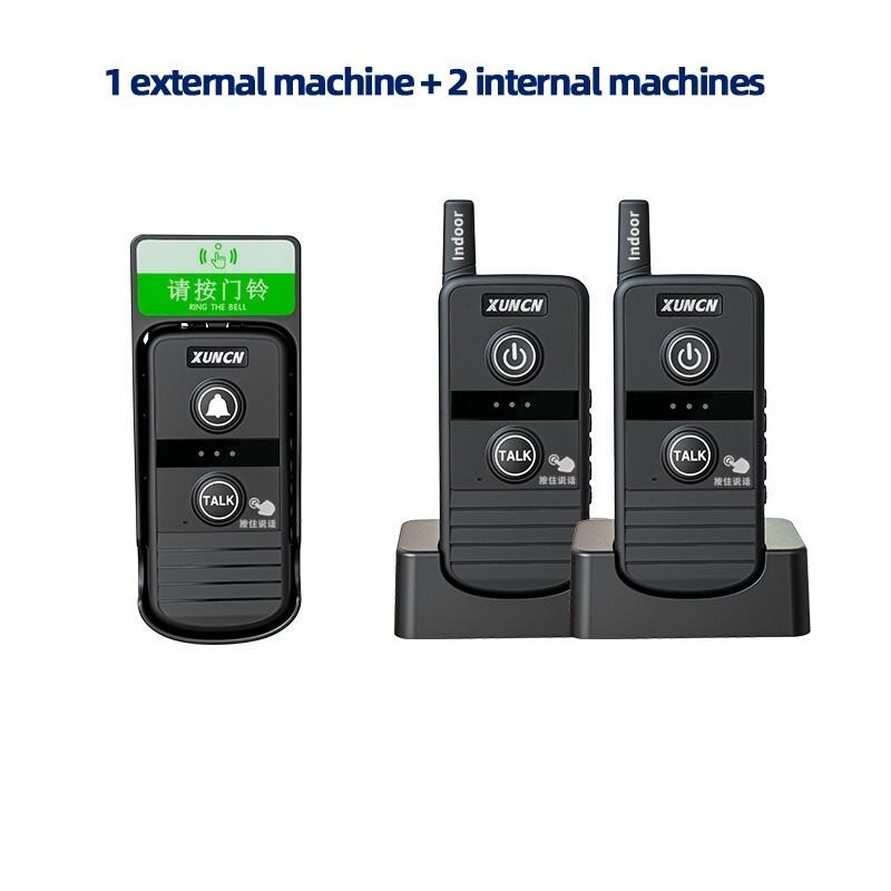 3000M 3 Volume Levels Door Chime Kit Long Range Wireless Doorbell Two-way Communication Home Office Wireless Intercom System