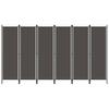 6 Piece Room Divider Anthracite 300 X 180 Cm