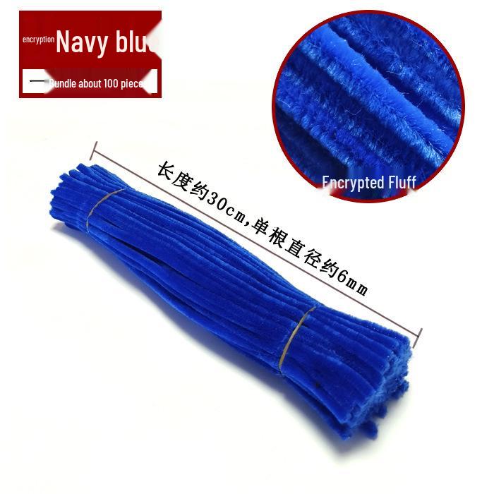 Super Dense Velvet Chenille Stems Sunflower Bouquet DIY Kit with Eco-Friendly Pipe Cleaners