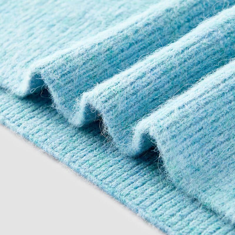 Semir Women's Oversized Little Lamb Embroidered Pullover Sweater