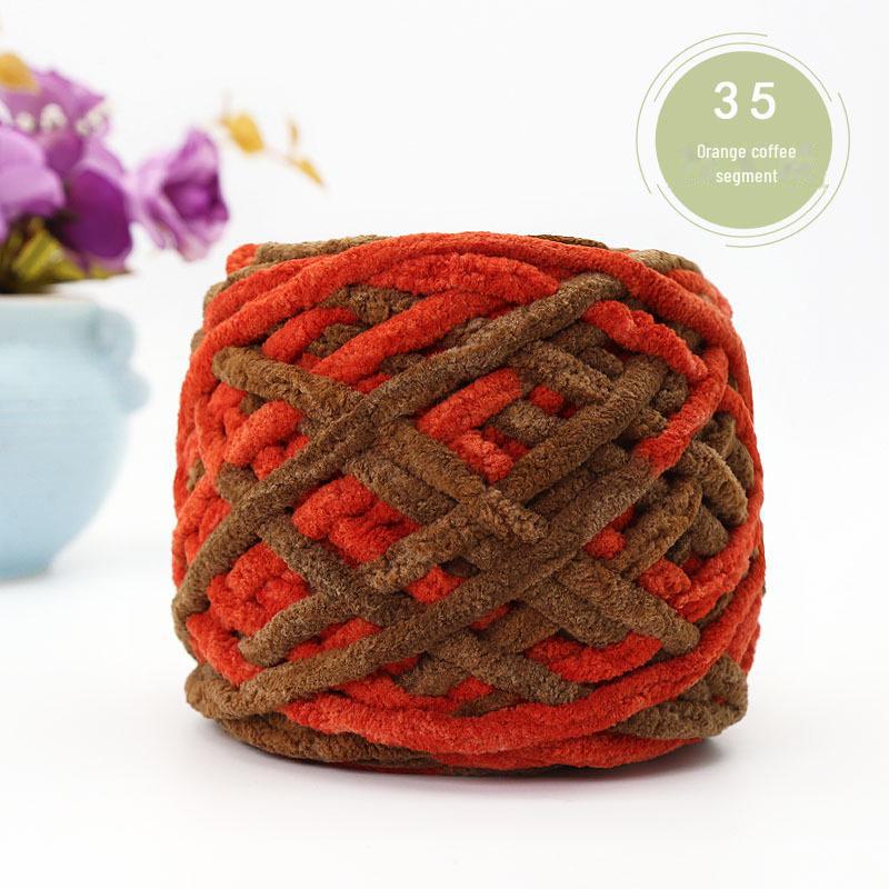 Thick Wool DIY Yarn Ball for Handwoven Crafts - Soft Texture, Easy To Work With, Multiple Colors