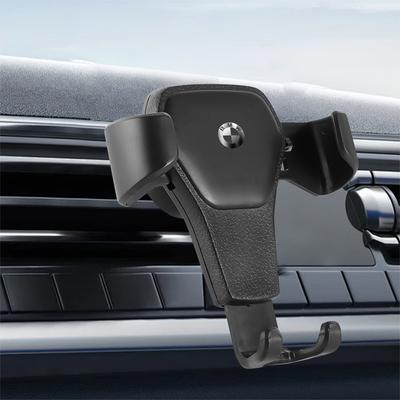 Auto Emblem Gravity Car Mount GPS Mobile Phone Holder Vent Clip Accessories For BMW E46 E90 E60 F10 F30 E39 X1 X2 X3 X5 X4 X6 X7