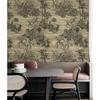 Peel and Stick Wallpaper Boho Wallpaper Peel and Stick Floral Contact Paper Removable Wallpaper Renter Friendly Wall Paper for Home Bedroom Bathroom