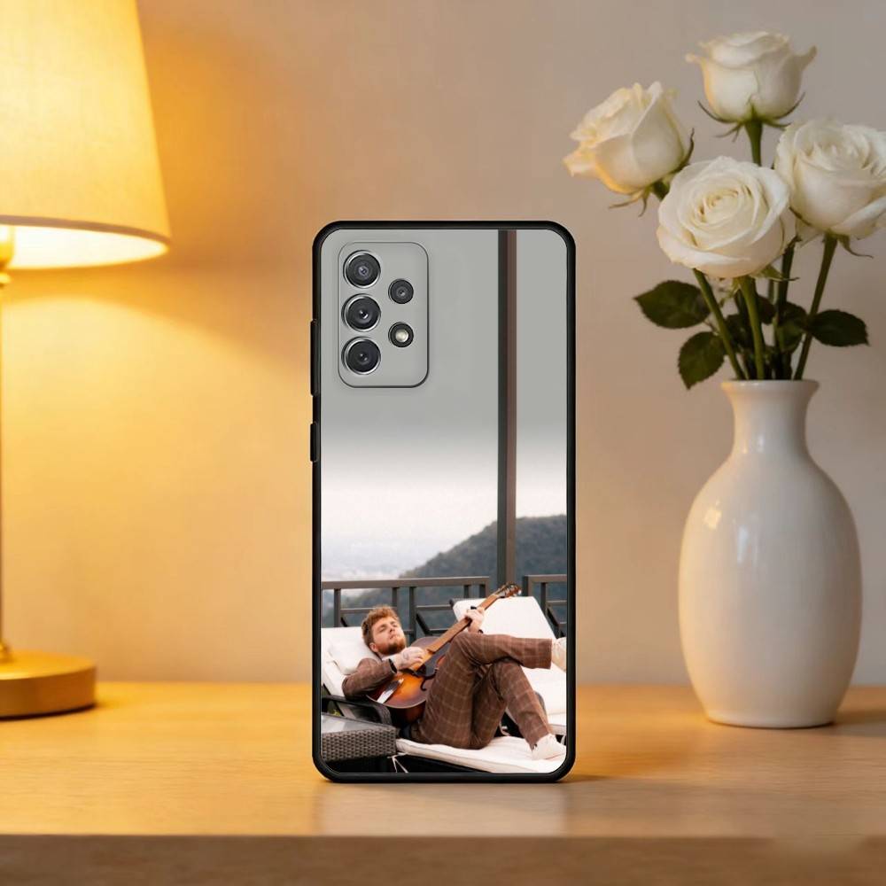 Singer A-Alex W-Warren Phone Case For Samsung Galaxy A73,A72,A71,A70,A53,A52,A51,Soft Silicone Black Cover