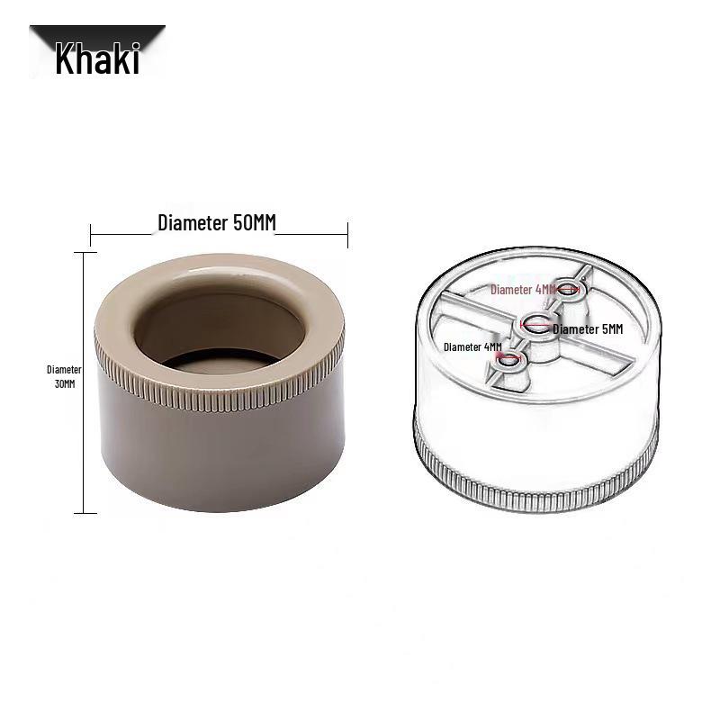 Adjustable Round Plastic Cabinet & Bed Support Legs