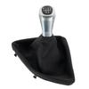 5/6 Speed Manual Gear Shift Knob Lever Shifter Gaiter Boot Cover Case Collar for BMW 1 Series E81 E82 E87 E88 2003- 2012 2013