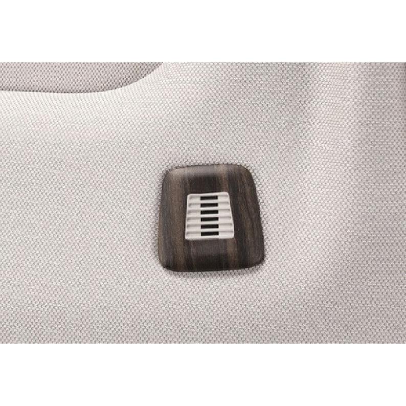 Peach Wood Grain Roof Microphone Cover Decor Fit For BMW X3 G01 X4 G02 2018-